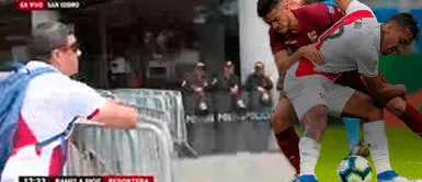 Solo un HINCHA peruano fue a alentar a la Bicolor previo al partido contra Venezuela ¿La mejor hinchada? Solo un peruano fue a alentar a la Bicolor previo al partido contra Venezuela