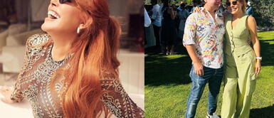 Urraca sin duda disfruta su vida y se habría declarado 'anti bicolor'. Magaly Medina aparece en cena con Alfredo Zambrano y ¿multiplica por cero a la selección peruana de fútbol?: “Hay prioridades”