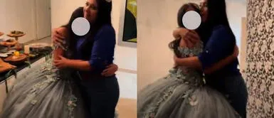 Hija de Tula Rodríguez vestido 15 años Hija de Tula Rodríguez conmueve a su mamá por sus 15 años con majestuoso vestido de princesa