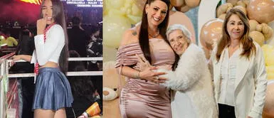 Modelo peruana sin duda ha sido clara en mostrar este conmovedor mensaje. Samahara Lobatón ¿trata de acercarse a Melissa Klug tras nacimiento de su hermana Cayetana?