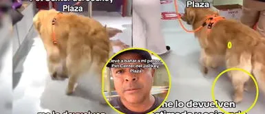 Hombre que trabaja en el Pet Center del Jockey trató de intimidar al dueño de perrito maltratado. Hombre que trabaja en el Pet Center del Jockey trató de intimidar al dueño de perrito maltratado.