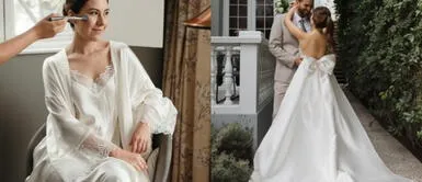 Tana Randón se casa con romántico vestido de novia de Rosa Clará y zapatos de Jessica Butrich Tana Randón se casa con romántico vestido de novia de Rosa Clará y zapatos de Jessica Butrich