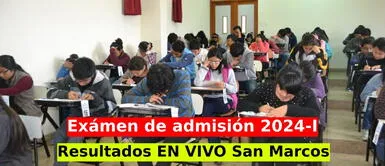 Resultados de San Marcos EN VIVO: examen de admisión 2024 con puntajes y próxima prueba Resultados de San Marcos EN VIVO: examen de ADMISIÓN 2024 con puntajes y próxima prueba