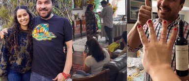 Giacomo Bocchio sorprende a su novia con romántica pedida de mano Giacomo Bocchio se casa con su novia venezolana Brenda Dávila: Así fue la romántica pedida de mano