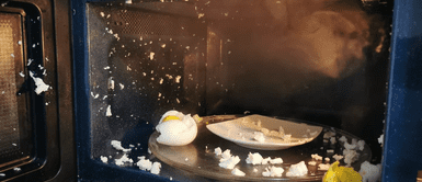 ¿Por qué JAMÁS se debe calentar un huevo duro en el MICROONDAS? ¿Por qué JAMÁS se debe calentar un huevo duro en el MICROONDAS?