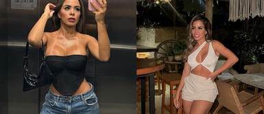 Modelo sin duda se mostró incómoda con Gigi y Peluchín. Vanessa López se pelea EN VIVO con Rodrigo y Gigi ¿y les lanza misil?: “Ustedes siempre defienden a Tomate”