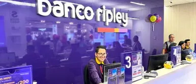 Foto: difusión Banco Ripley inaugura nueva sucursal en Mall SJL