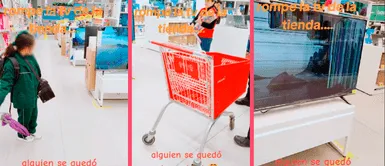 Mujer va de compras a Plaza Vea; pero su hija rompe TV de exhibición y su reacción deja en shock a todo TikTok Mujer va de compras a Plaza Vea; pero su hija rompe TV de exhibición y su reacción deja en shock a todo TikTok