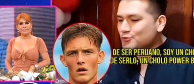 ¿Deyvis Orosco se ve reflejado en Oliver Sonne? Magaly Medina se burla del cantante ¿Deyvis Orosco se ve reflejado en Oliver Sonne? Magaly Medina se burla del cantante