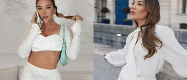 Ale Fuller bikini print tigre Ale Fuller se luce como sirena con elegantísimo bikini que revive al print de tigre