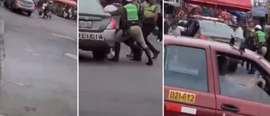 Ladrón se escapa de la PNP tras haber sido detenido y conducido a un patrullero Ladrón se escapa de la PNP tras haber sido detenido y conducido a un patrullero
