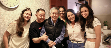 Alberto Fujimori se reencuentra con sus nietas Keiko Fujimori comparte el encuentro de Alberto Fujimori con sus nietas: "Esperamos por más de 16 años"