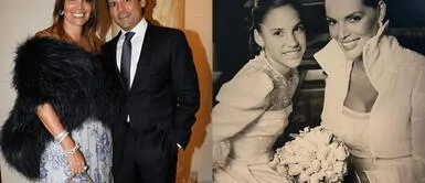 Jessica Newton vestido Jessica Newton y el elegante vestido de novia que lució en su boda con Fernando Sánchez de Lamadrid