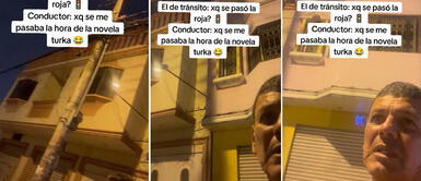 Conductor revela que se pasó la luz roja porque quería llegar a ver su novela: "Es importante para mí" Conductor revela que se pasó la luz roja porque quería llegar a ver su novela: "Es importante para mí"