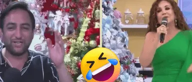 Reportero trollea a Janet Barboza con épica respuesta Reportero ‘trollea’ a Janet Barboza cuando le pide que le compre bolitas navideñas: “¿Me vas a yapear?”