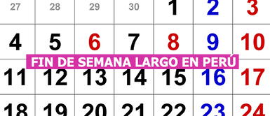 El 8 y 9 de diciembre son feriados en Perú Feriado 8 y 9 de diciembre en Perú: ¿quiénes descansan y qué trabajadores reciben triple pago?