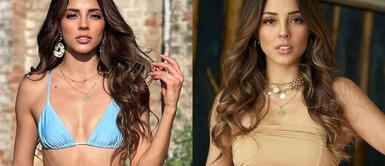 Modelo peruana sufre percance EN VIVO. Luciana Fuster ¿fue ninguneada EN VIVO por periodista de Bali?: “La dejó con la palabra en la boca”