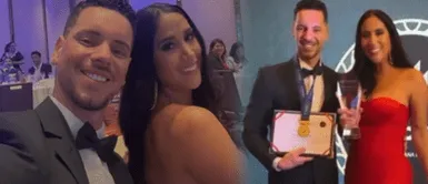Melissa Paredes y Anthony Aranda ganan importante reconocimiento por su academia de baile Melissa Paredes y Anthony Aranda TRIUNFAN con su academia de baile y GANAN importante PREMIO