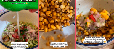 ¿Ya probaste el 'ceviche de canchita'? Joven comparte receta y emociona a usuarios ¿Ya probaste el 'ceviche de canchita'? Joven comparte receta y emociona a usuarios: "Yo preparaba igual"