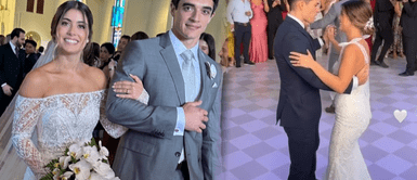 Patricio Parodi y su hermana Mafer se roban el show en boda Patricio Parodi se roba el show en primer baile con su hermana Mafer Parodi el día de su boda