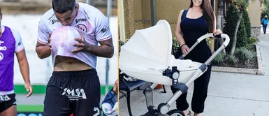 Jesús Barco y Melissa Klug tienen una hija recién nacida. Jesús Barco sufre tras estar distanciado de su bebé con Melissa Klug