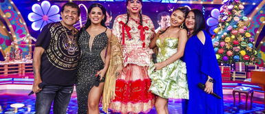 La Chola Chabuca junto a otros artistas. "Reventonazo de la Chola" la rompe con nuevo reality