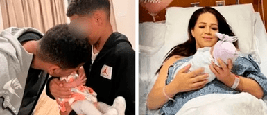 Hijos de Melissa Klug y Jefferson Farfán conmueven con primer encuentro con su nueva hermanita Hijos de Melissa Klug y Jefferson Farfán conmueven con primer encuentro con su nueva hermanita