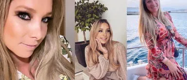 Modelo sin duda supo salir airosa del momento. Sofía Franco sufre incidente en pleno programa EN VIVO: ¿Qué le pasó?