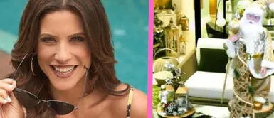 Mira todo acerca de su decoración navideña en su casa. Esta es la LUJOSA casa navideña de María Pía Copello con una decoración de ensueño: ¿Cómo luce?