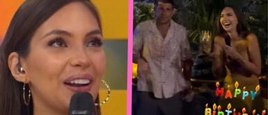 Natalie Vértiz pasa por un incómodo momento en la fiesta de Yaco Eskenazi. Natalie Vértiz causa revuelo al reaccionar de manera inesperada en la fiesta de Yaco Eskenazi: 'No me sobes el po**.'
