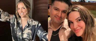 Cassandra Sanchez look despedida Cassandra Sánchez DESLUMBRA en su bridal shower con ELEGANTE y ceñido jumpsuit prenupcial