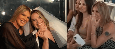 Jessica Newton se emociona con prueba de vestido de novia de Cassandra Jessica Newton se quiebra al ver a su hija Cassandra vestida de novia por primera vez: "Llorar de felicidad"
