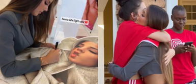 Luciana Fuster brilla en su emotiva despedida de Tailandia Luciana Fuster brilla en su emotiva despedida de Tailandia con audaz conjunto de sastre