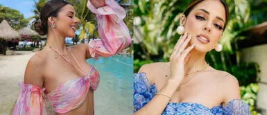 luciana fuster vestido romántico Luciana Fuster arrasa en su entrada triunfal a Perú con romántico vestido de tul