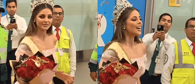 Luciana Fuster baila al ritmo del festejo y se olvida de la corona de Miss Grand Luciana Fuster baila al ritmo del festejo y se olvida de la corona de Miss Grand