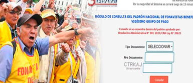 El grupo 20 del Fonavi cobrará a partir del 21 de diciembre de 2023 Fonavi: ¿Cuánto dinero pagan y cómo cobrar? Monto mínimo y máximo de pago a fonavistas