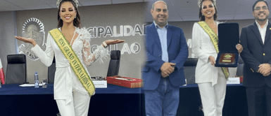 Luciana Fuster es condecorada en el Callao Luciana Fuster recibe importante condecoración en su llegada al Perú: "Hija ilustre del Callao"