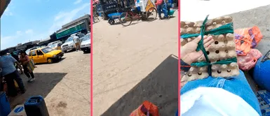 Joven explota contra su madre por dejarlo esperando con las bolsas en el mercado: "¿Por qué hacen eso?" Joven explota contra su madre por dejarlo esperando con las bolsas en el mercado: "¿A dónde se van?"