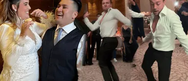 ¡Eso! Julián Zucchi supo disfrutar boda de Deyvis Orosco y Cassandra Sánchez Julián Zucchi se roba el show en boda de Deyvis y Cassandra bailando Axe Bahía : "Estoy para las grandes pistas"