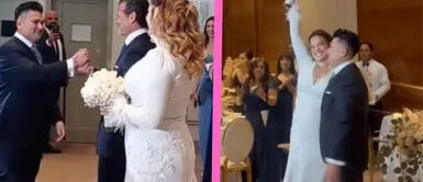 El primer baile de los recién casados entre el cantante y la comunicadora. Boda de Deyvis Orosco y Cassandra Sánchez: Así fue el APASIONADO baile de los recién casados