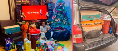 La impresionante canasta navideña de Caja Huancayo deja en shock a usuarios La impresionante canasta navideña de Caja Huancayo deja en shock a usuarios: "Pueden abrir su bodega"