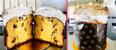 ¡Exquisito! Panaderos peruanos sorprenden con panetón relleno de pie de limón ¡Exquisito! Panaderos peruanos sorprenden con panetón relleno de pie de limón