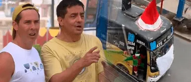 ¡Al mismo estilo que ‘Al fondo hay sitio’! Bus es adornado con temática navideña y es viral en redes: “Full Villancicos” ¡Al mismo estilo que ‘Al fondo hay sitio’! Bus es adornado con temática navideña y es viral en redes: “Full Villancicos”