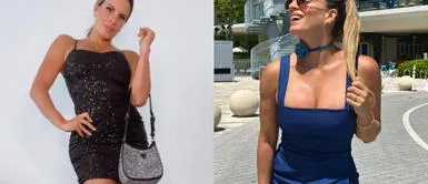 alejandra baigorria look naranja Alejandra Baigorria se IMPONE en el TAJ MAHAL luciendo fascinante vestimenta típica de la India