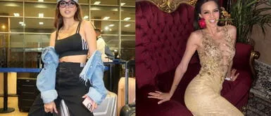 Luciana Fuster se luce con look rosa Luciana Fuster se luce feliz en Las Vegas sin Patricio Parodi con un coqueto look rosa