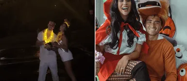 Melissa Paredes revive momentos al lado del 'Activador'. Año Nuevo 2024: Melissa Paredes revive tradición con Anthony Aranda en el mar de Santa María