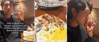 Peruana engaña a su novio extranjero y le dice que será aceptado por su familia si come con la mano: "Está rico" Peruana engaña a su novio extranjero y le dice que será aceptado por su familia si come con la mano: "Está rico"
