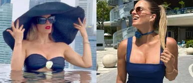 Alejandra Baigorria causa furor en las playas de Filipinas con audaz bikini negro Alejandra Baigorria causa furor en las playas de Filipinas como toda una diva con audaz bikini