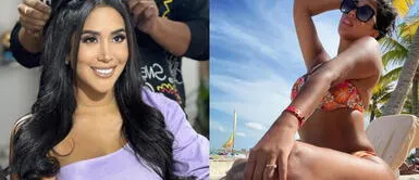 Melissa Paredes con traje de baño negro Melissa Paredes causa furor en las playas limeñas con elegante traje de baño que no pasa de moda