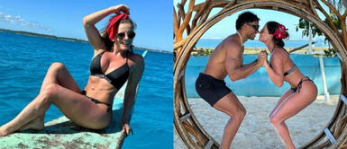 Alejandra Baigorria bikini Alejandra Baigorria se adueña de majestuoso PARAÍSO natural escondido en ASIA con bikini boho